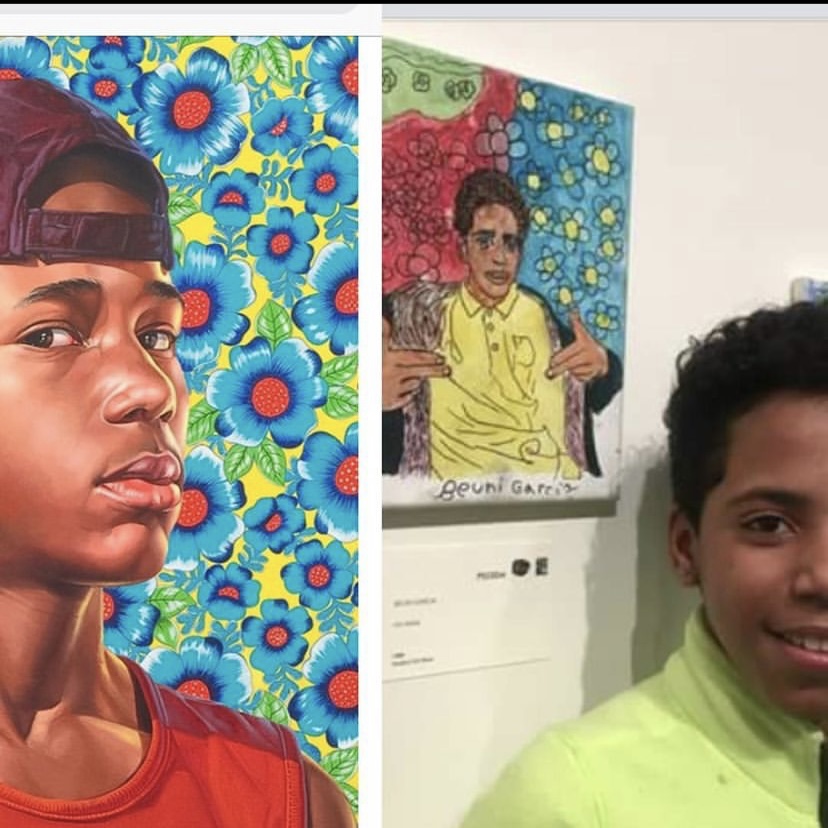 Self Portrait with Watercolors